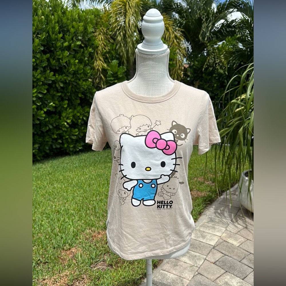 Sanrio T-shirt Short Sleeve Size XS Extra Small Hello Kitty & Friends